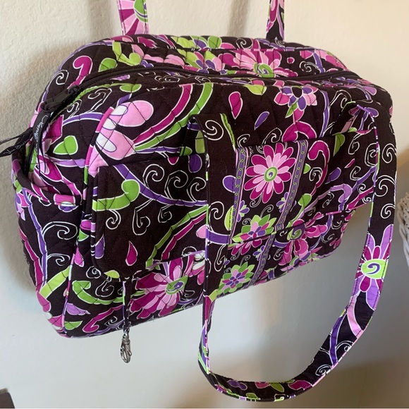 Vera Bradley Cotton Weekender; Shoulder, Satchel, Duffel, Travel,… - Picture 3 of 12